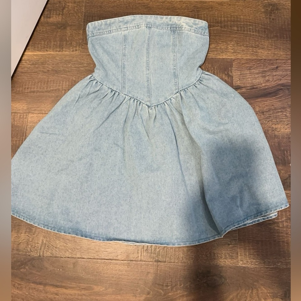 forever 21 jean dress